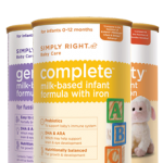 Free Sample of Simply Right Baby Care Infant Formula