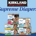 Free sample of Kirkland Supreme Diapers