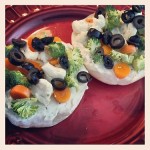 Bagel Veggie Pizzas Recipe