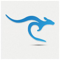 Blue Kangaroo Logo