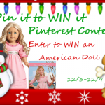 American Girl Doll Pin to Win Contest