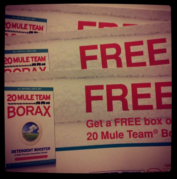 3 Boxes of 20 Mule Team Borax Giveaway