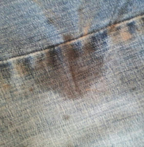 How to get grease out of jeans