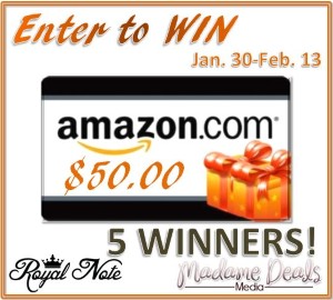 Royal Note Amazon Gift Card Giveaway