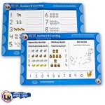 $1 + Free Shipping! Numbers & Counting Wipe-Off Activity Mat! 