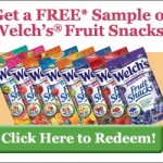 Free Sample of Welch’s Fruit Snacks