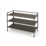 30% off Seville Classics Resin-Wood Composite Utility Shoe Rack