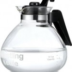 35% off Medelco 12-Cup Glass Stovetop Whistling Kettle