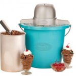 38% off Nostalgia Electrics ICMP-400BLUE 4-Quart Electric Ice Cream Maker