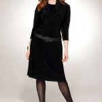 57% off Avenue Plus Size Belted Cowl Neck Dress