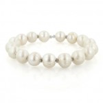 61% off White Freshwater Cultured Ringed Pearl Coil Bracelet