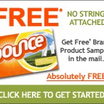 FREE Bounce Fabric Softener and Tide Pods Samples!
