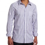 28% off Kenneth Cole Men’s One Pocket Ombre Stripe Shirt
