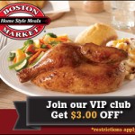 Boston Market $3.00 Off Printable Coupon