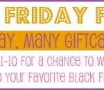 Black Friday Frenzy Gift Card Giveaway