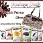 Coach Purse Giveaway from Way Better Snacks 