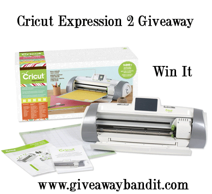 Cricut Expression 2 Giveaway