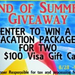 End of Summer Vacation Package Giveaway
