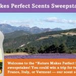 Enter to win a Trip to Italy, France, or Vermont