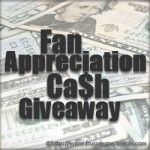 Attention Bloggers: March Fan Appreciation Cash Giveaway Sign Ups