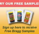 Free Braggs Health Products Sample