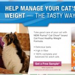 Free Sample of Purina Cat Chow Healthy Weight Cat Food