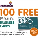 100 FREE Business Cards