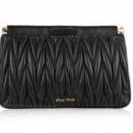 Enter to Win Miu Miu Matelasse Leather Clutch