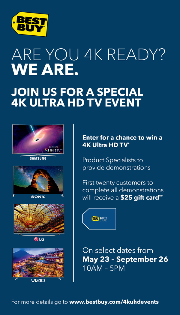 4K Ultra HD TV Best Buy