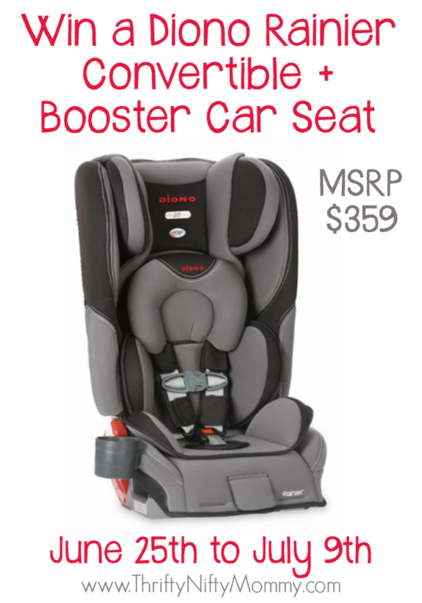 Diono Rainier Car Seat Giveaway