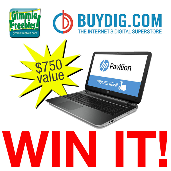 HP Touchscreen Laptop Giveaway