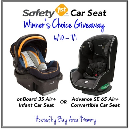 Safety 1st Car Seat Giveaway