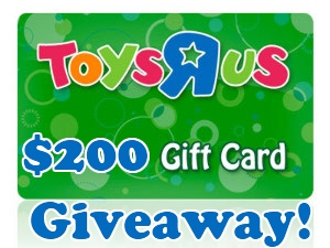 Toys R Us Gift Card Giveaway