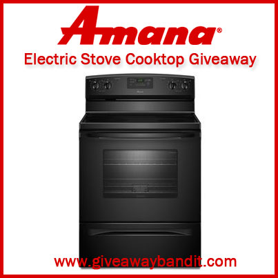 Amana Electric Stove Cooktop Giveaway