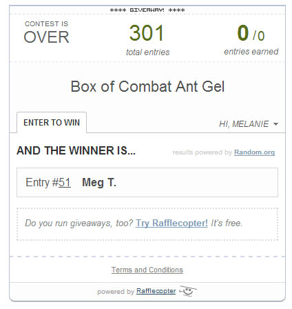 ant winner