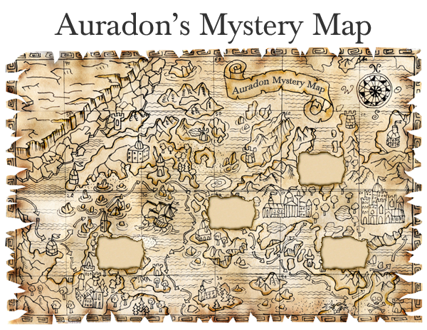 Auradon Mystery Map