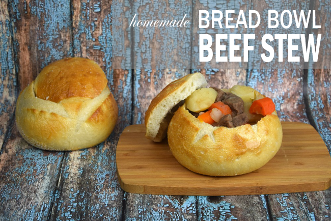 Bread Bowl Beef Stew