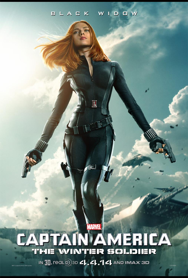 Captain America Black Widow