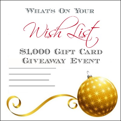 Bloggers Wanted: What's On Your Wish List Event