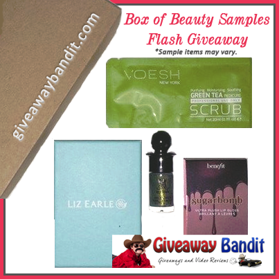 Box of Beauty Samples Flash Giveaway