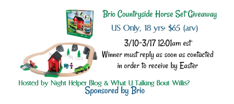 Brio Horse Set Giveaway