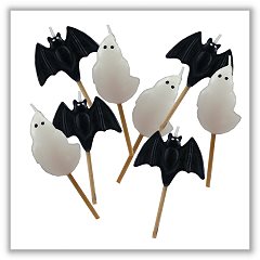 Spooky Bat Halloween Cake Candles