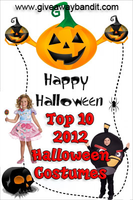 Top 10 Boys and Girls Halloween Costume Ideas for 2012