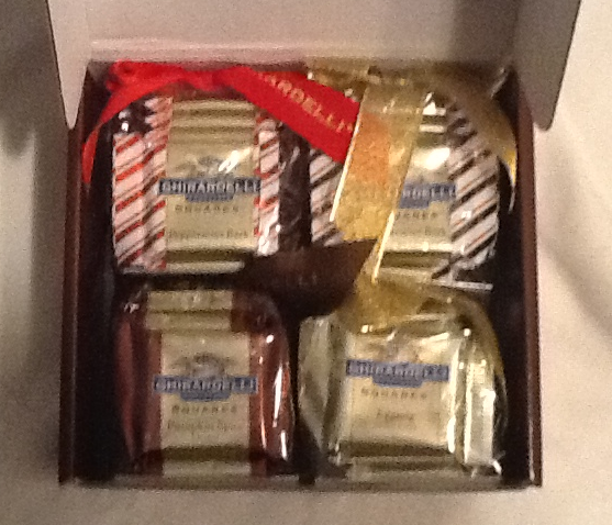 ghirardelli chocolate holiday squares