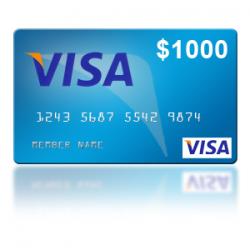 Win $2250 in Visa Gift Cards!
