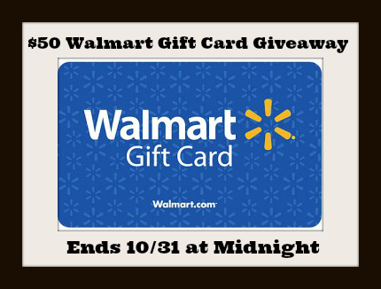 $50 Walmart Gift Card Giveaway