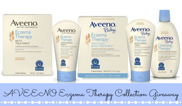 Aveeno Eczema Therapy Collection Giveaway