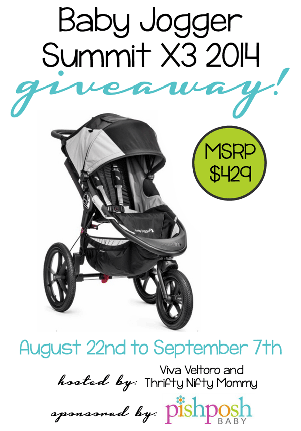 Baby Jogger Summit X3 Giveaway
