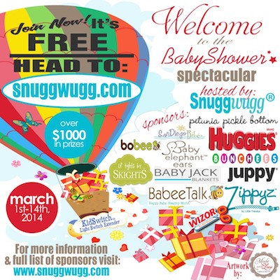 Snuggwugg Baby Shower Spectacular Giveaway