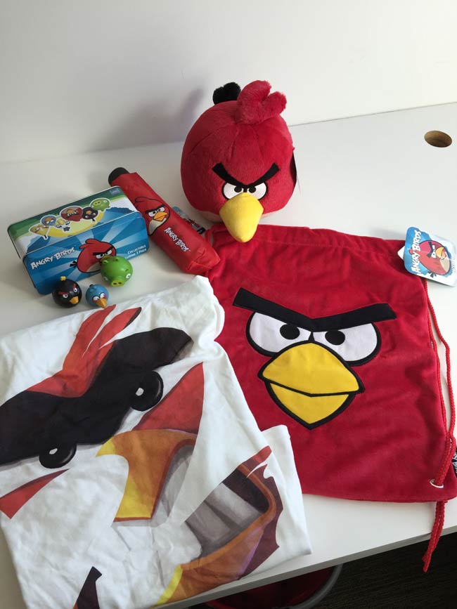 Angry Birds Giveaway